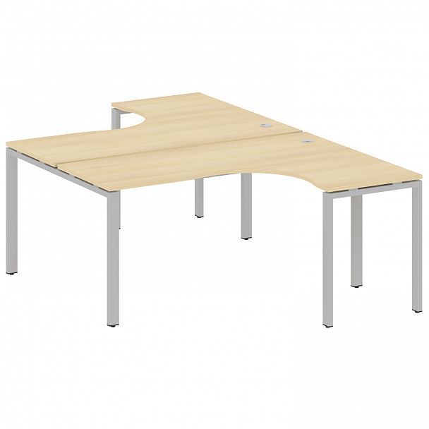 Рабочая станция "Metal System" БП.РАС-СА-2.4 акация/серый - Вид 1