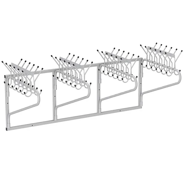 Вешалка поворотная настенная 4СТ на 48 крючков - Вид 2