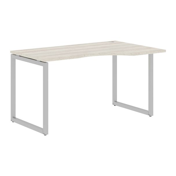Стол эргономичный XQCET 149(R) Сосна Эдмонт/Алюминий 1400х900х750 XTEN-Q - Вид 1