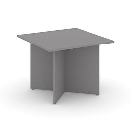 Стайл Проджект Стол переговорный квадратный SN-D.SPRG-003 Серый Пепел 980*980*750 - Фото предпросмотра