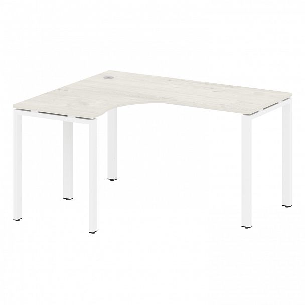 Стол "Metal System" БП.СА-3 дуб наварра/белый - Вид 2