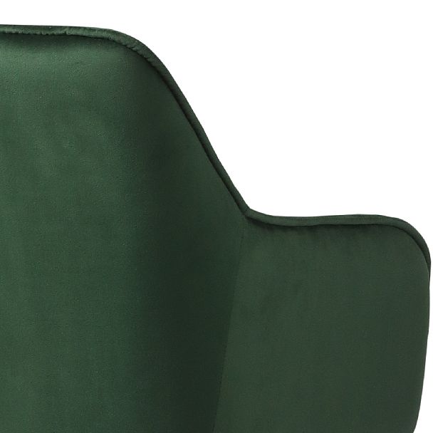 Комплект полубарных поворотных кресел Мони К, Confetti deep forest/белый, 4 шт. - Вид 10