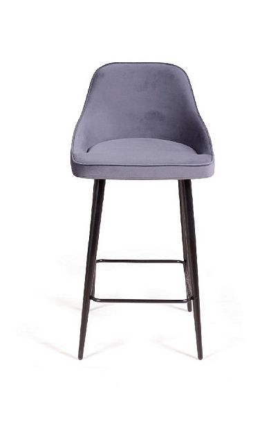 Стул полубарный Neo ромб, бархат серый 27 - Вид 7