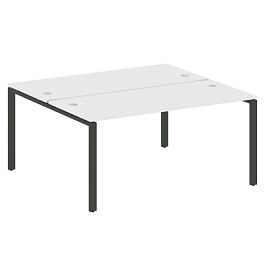 Metal System Р. ст. на П-образном м/к БП.РАС-СП-2.4 Белый/Антрацит металл 1600*1475*750 - Фото предпросмотра