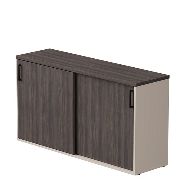 Шкаф-купе низкий Everprof EVO 1374х385х755 Кашемир/Дуб Пасадена - Вид 1