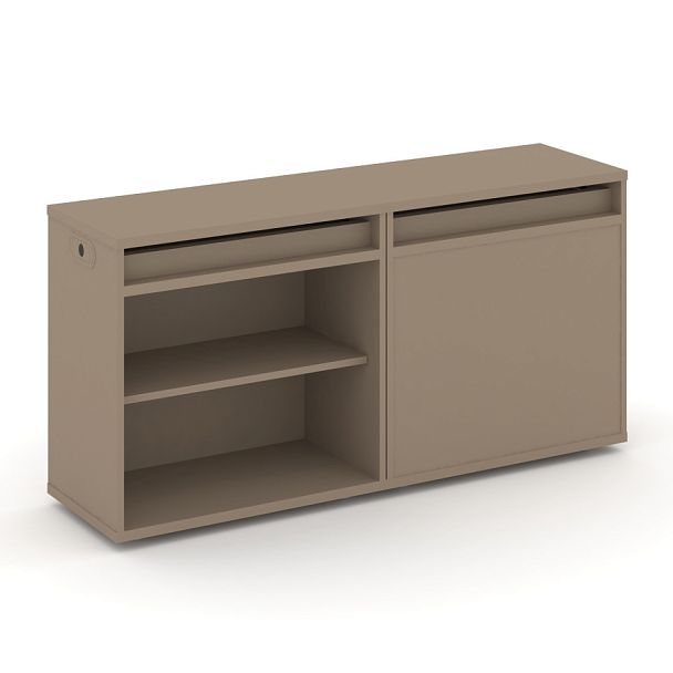 Estetica Набор №1. Тумба двойная+топ ES.NB.2T-1 Латте 1500*410*750 - Вид 1