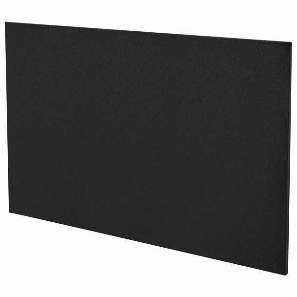 Доска меловая А3 (29,7х42 см), немагнитная, без рамки, ПВХ, ЧЕРНАЯ, BRAUBERG, 238314 - Вид 3