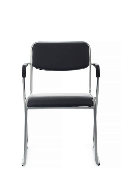 Кресло Nix Plus RCH OMKL-03 Черный/Металл окрашенный Хром - Вид 8