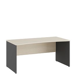 Стол линза Tess 160x80x75 дуб шамони светлый - Фото предпросмотра