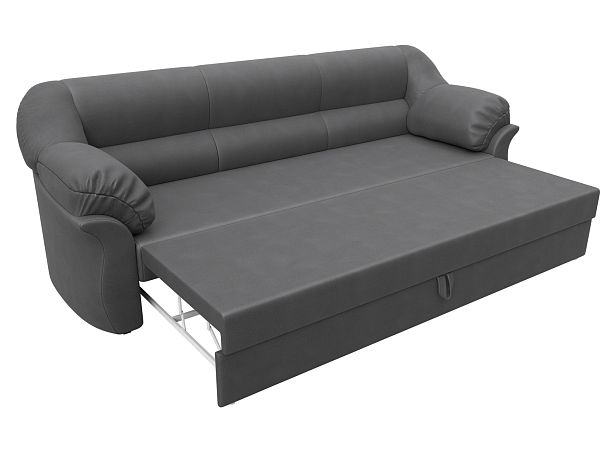 Диван прямой Карнелла Искусственная замша серый - Вид 7