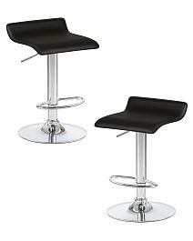 Набор 2 шт Стул барный DOBRIN TOMMY (чёрный) - Фото предпросмотра