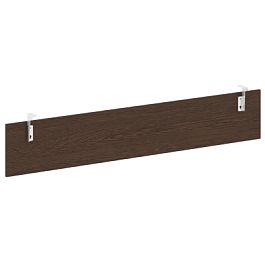 Metal System Direct Царга для стола L=2000мм Б.ЦС-6 Венге/Хром металл 1850*320*18 - Фото предпросмотра