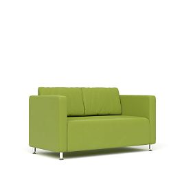 Диван 2-х местный Робин Rb.001.01 экокожа фисташковая CN1131 - Фото предпросмотра