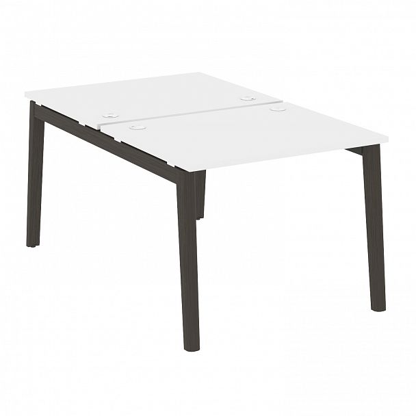 Рабочая станция "Onix wood" OW.D.RS-2.1.8 белый/дуб темный - Вид 1