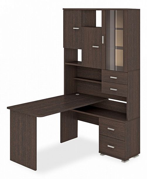 Стол компьютерный Домино СР-620-140 Венге правый - Вид 1