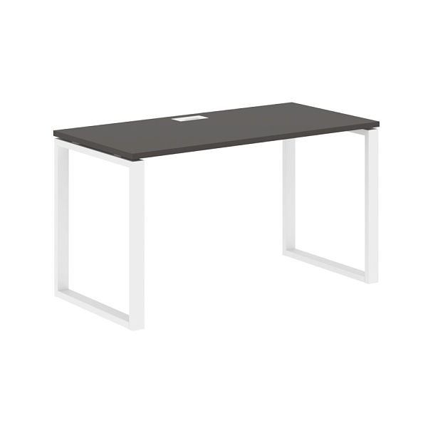 Стол прямой EQST 1367 Мокко/Белый 1360х670х750 EDIS - Вид 1