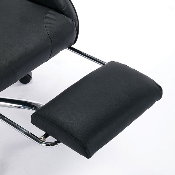 Кресло компьютерное BRABIX "Dexter GM-135", подножка, две подушки, экокожа, черное, 532800 - Вид 19