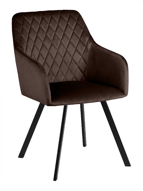 Комплект кресел поворотных Барли, Confetti coffee/черный, 3 шт. - Вид 4