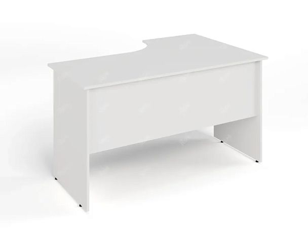 ЛАЙТ / LIGHT RLG004-14x9L Угловой стол 140x90x75 Белый - Вид 3