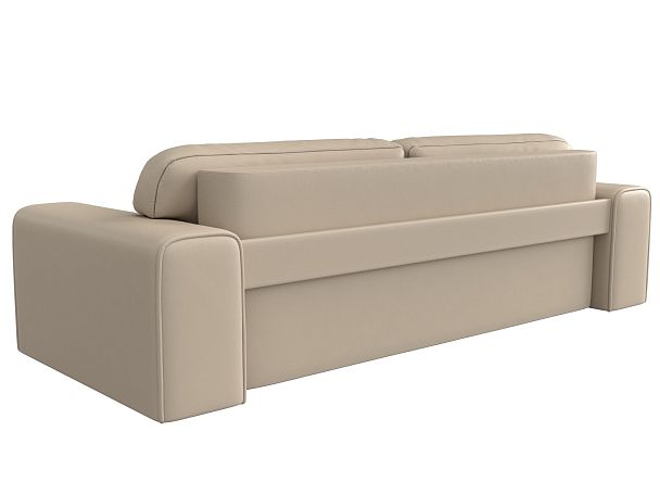 Прямой диван Лига-029 Экокожа бежевый - Вид 6