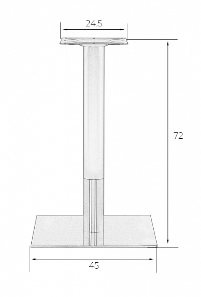 Подстолье обеденное DOBRIN VALENTINO - Вид 8