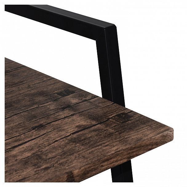 Стол на металлокаркасе BRABIX "LOFT CD-003", 640х420х840 мм, цвет морёный дуб, 641215 - Вид 9