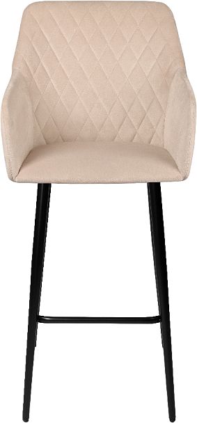 Комплект барных поворотных кресел Барли К, Confetti cream/черный, 2 шт. - Вид 3