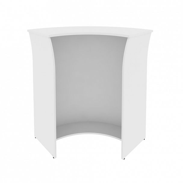 Стойка угловая "Riva" А.РС-5 ХДФ белый - Вид 1