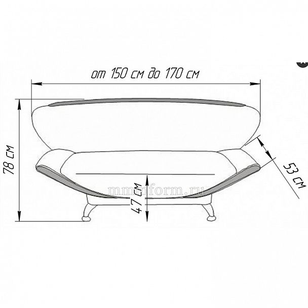 Диван "Фрегат" 160 - Вид 4
