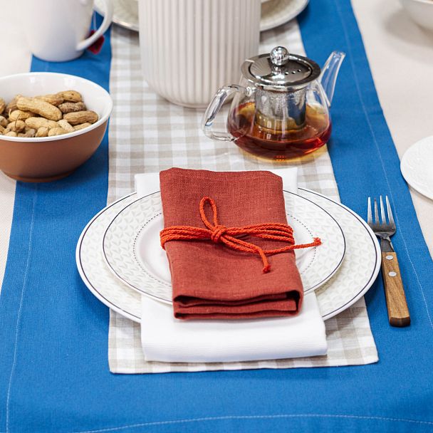 Комплект столовый 9, лен - Вид 4