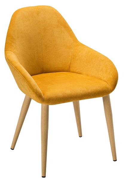 Стул Kent Жёлт/Натуральный Дуб - Вид 1