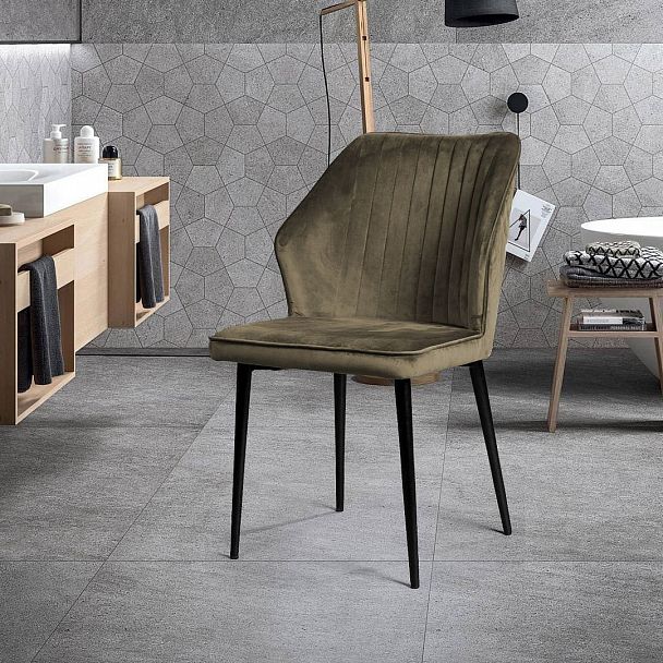 Стул Berg, бархат коричневый 12 - Вид 6