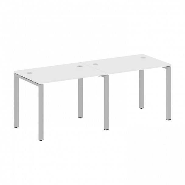 Рабочая станция "Metal System" БП.СМ-2.1 белый/серый - Вид 1