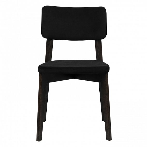 Стул Topas, велюр Velutto-34 черный, морилка венге - Вид 3