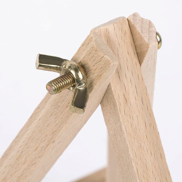 Мольберт настольный из бука 18х24 см, высота холста до 25 см, BRAUBERG ART CLASSIC, 192252 - Вид 4