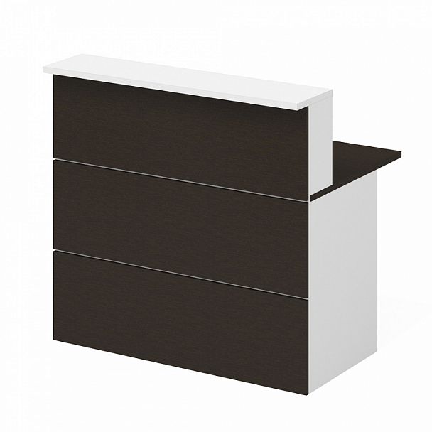 Стойка-ресепшн 1200 "Торонто" ПК-ТРН-СКР87Х120-В1-707 дуб ферраре - Вид 1