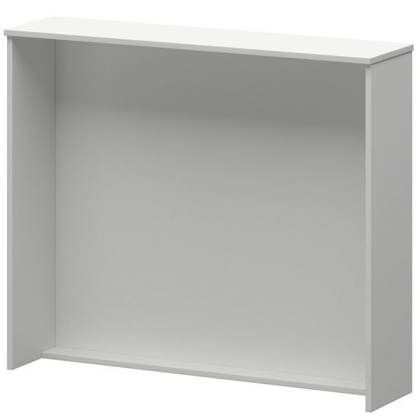 Стойка прямоугольная А-553 Белый 1460x360x1220 Ресепшн - Вид 1