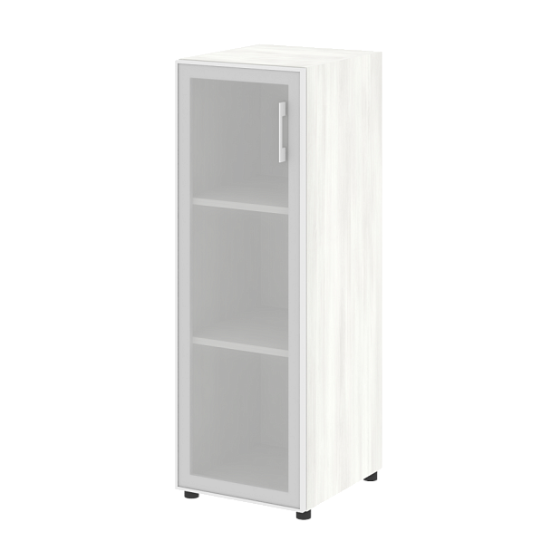 Yalta Шкаф узкий LT.SU-2.4 R (L) Снежная патина 400*450*1195 - Вид 1