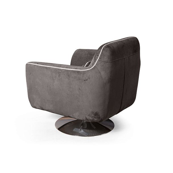 Кресло Marco, искусственная замша Breeze taupe - Вид 6