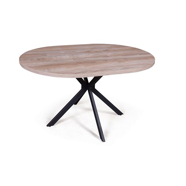 Стол круглый Vegas раздвижной (100+40) дуб эндгрейн - Вид 14