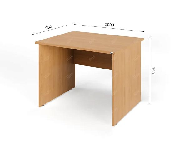 ЛАЙТ / LIGHT RLG003-10x8 Прямоугольный стол 100x80x75 Бук - Вид 2