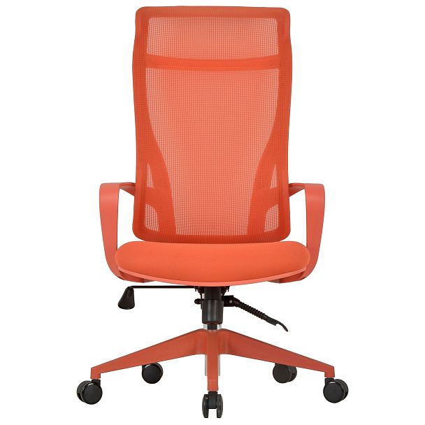 Офисное кресло CHAIRMAN CH577, ткань/сетка, оранжевый - Вид 3