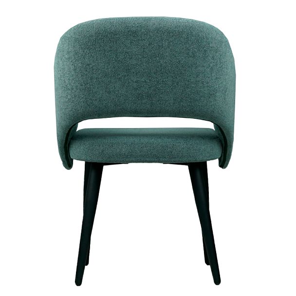 Стул Fly, синяя рогожка, ножки металлические - Вид 5