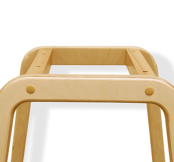 Стул барный SHT-ST58/S94 a5-7 серый/прозрачный лак/черный муар - Вид 8