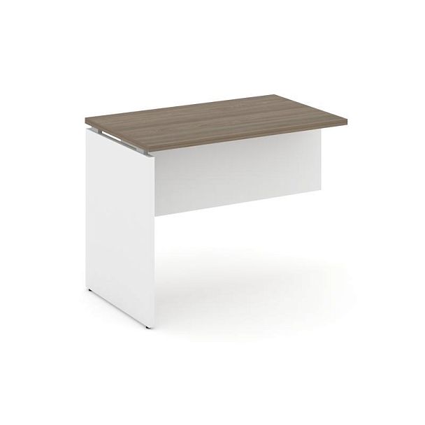 Стайл Проджект Брифинг-приставка SN-D.BR-005 Вяз Благородный/Белый 1380*600*750 - Вид 1