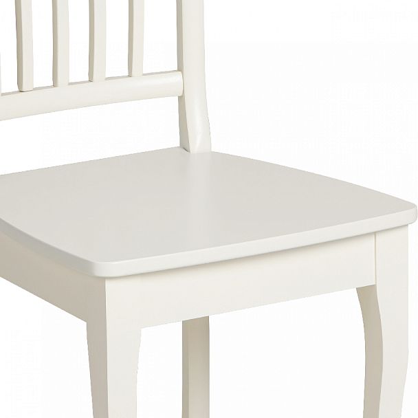 Стул деревянный с жестким сиденьем Элин Слоновая кость - Вид 11