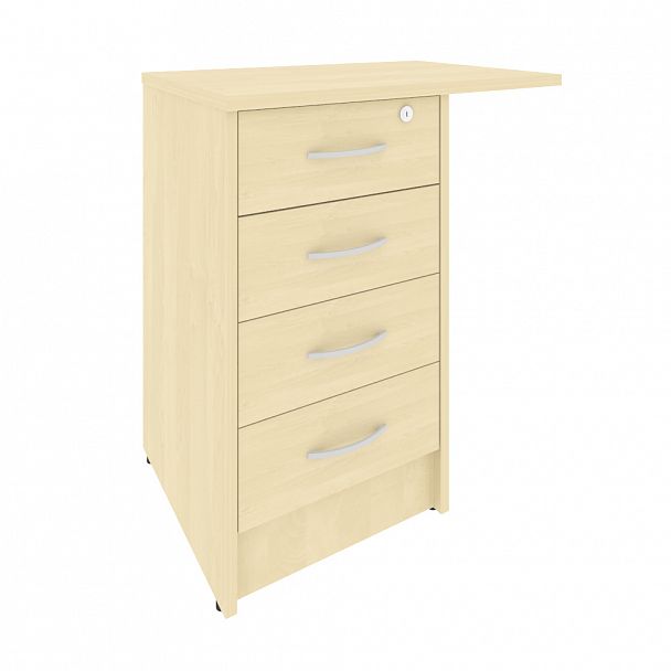 Тумба "Riva" А.ТП-4.3F-S клен - Вид 1