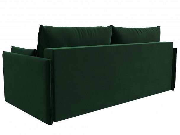 Диван угловой Сайгон (полностью велюр зеленый) - Вид 7