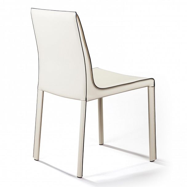 Стул Barrie, кожа бежевый - Вид 5