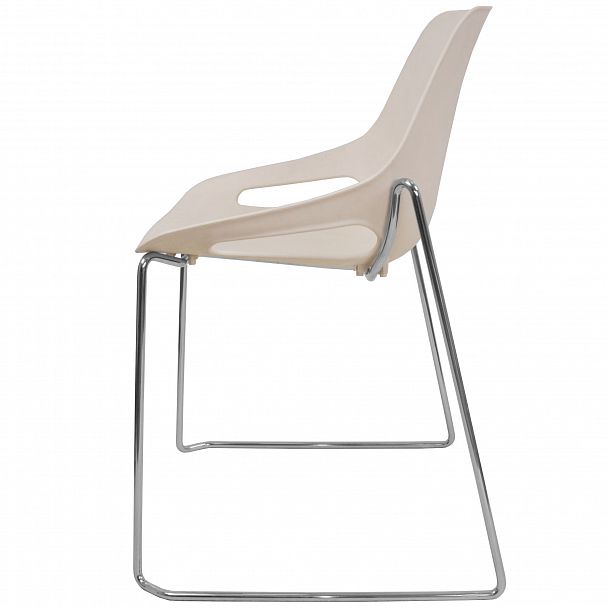 Стул Q5 (пруток), белый, стопируемый - Вид 2